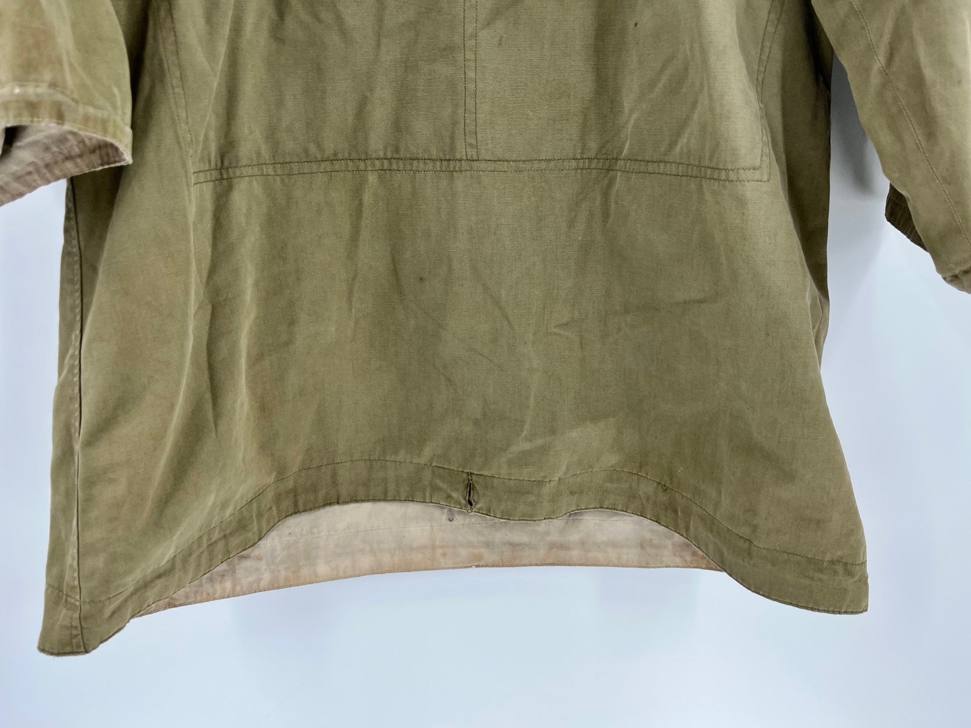 Vintage Hippy Modified WWII M-42 US Ski Parka Reversible Size: Small