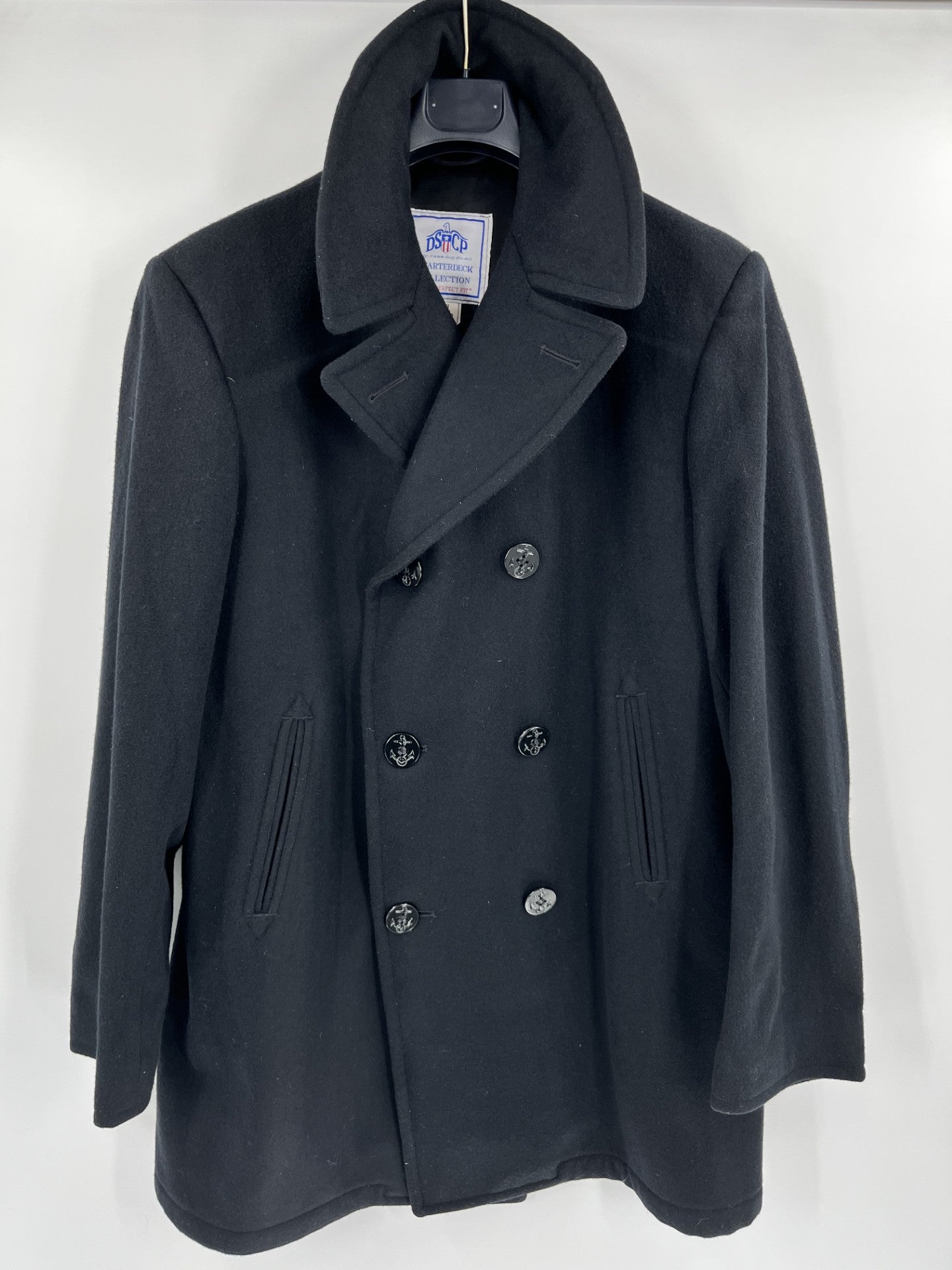 Genuine U.S. Navy Pea Coat RARE Size: 44XL #3