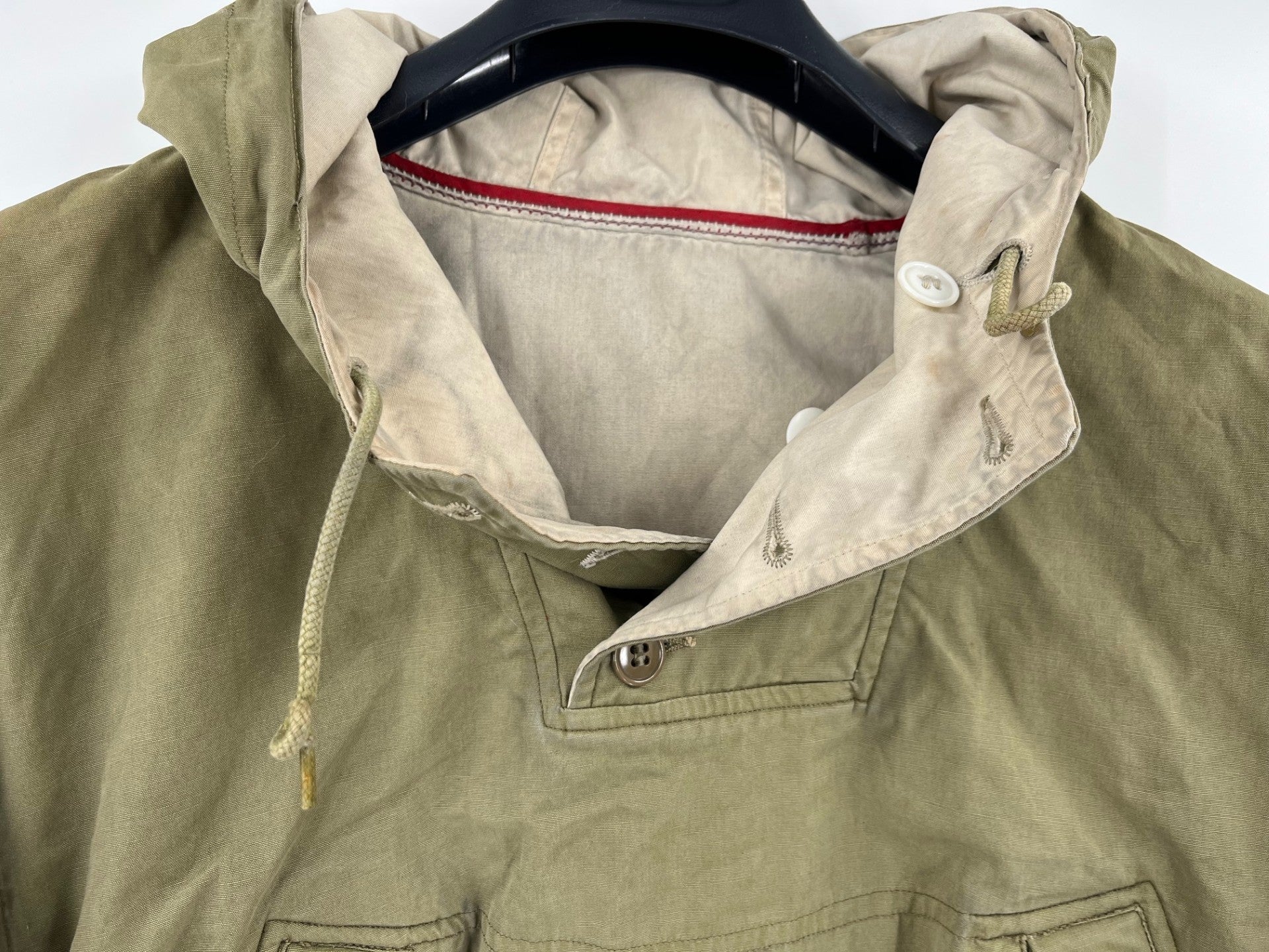 Vintage Hippy Modified WWII M-42 US Ski Parka Reversible Size: Small