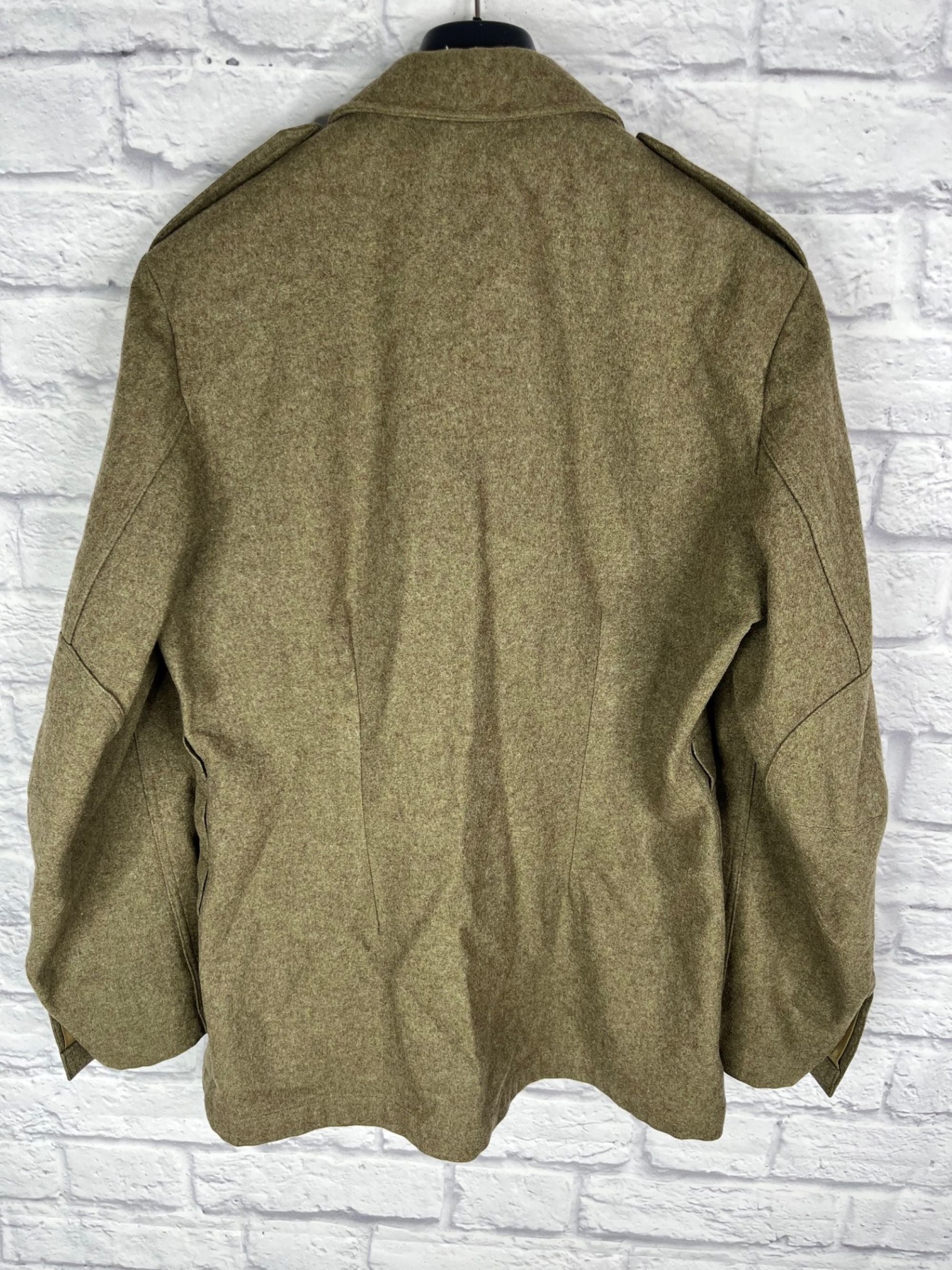 Vintage German Army Bundeswehr Wool Field Shirt Size: Medium #3