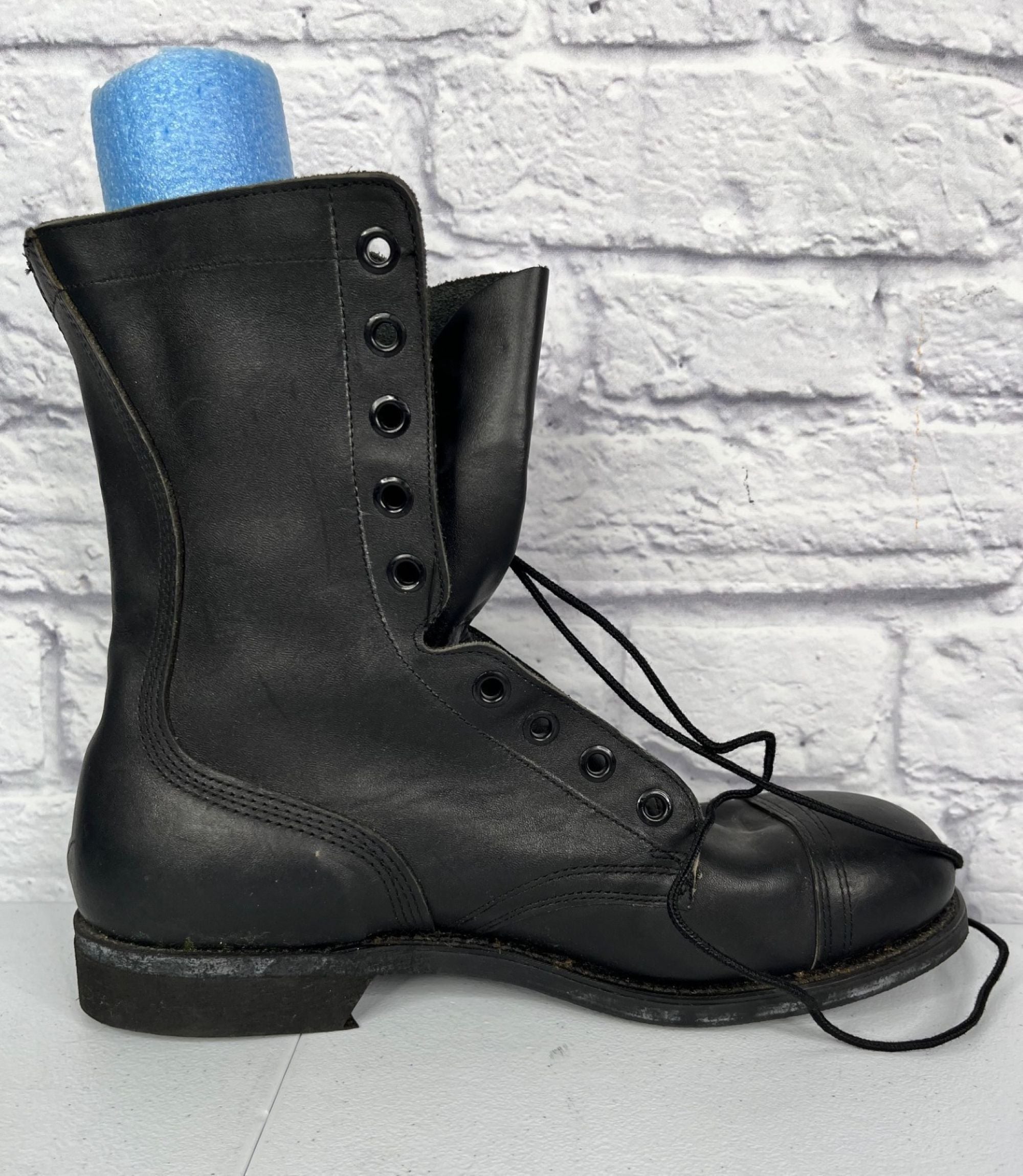 Vintage U.S. Military Steel Toe Combat Boots - 1995 ANSI Safety Rated - Size 11.5R