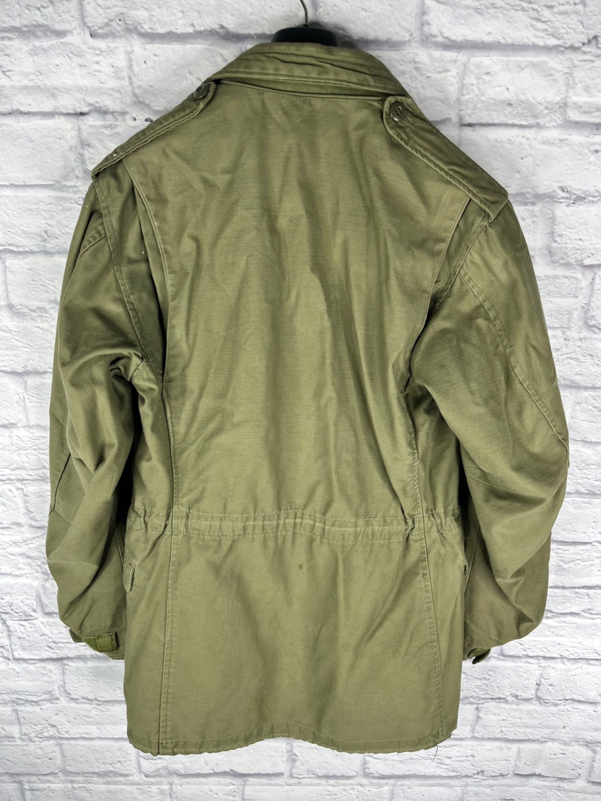 Vintage Vietnam Era M-65 Field Jacket Size: Small - Long #5