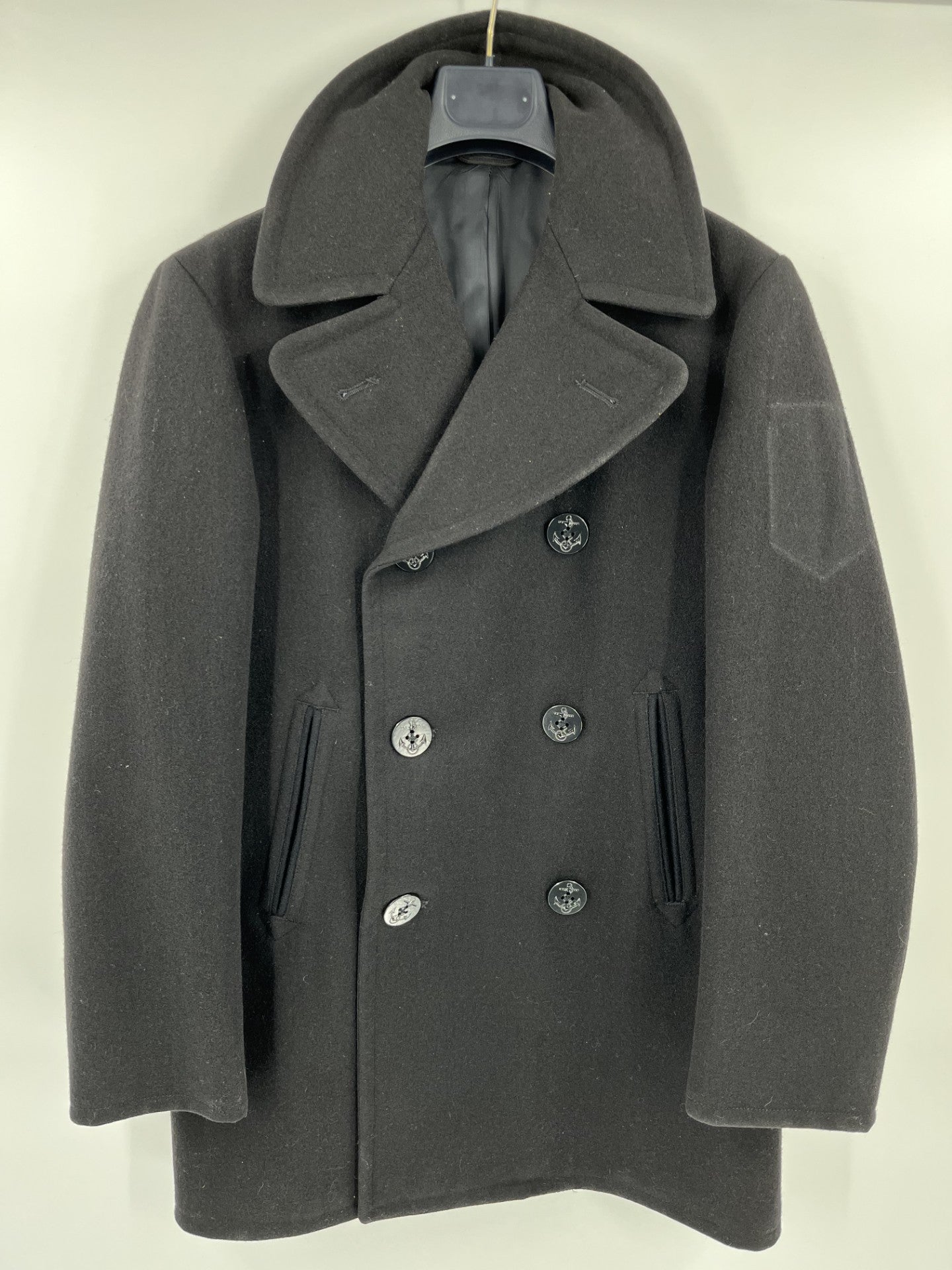 U.S. Navy Pea Coat Vintage 1970's Issue Size: 36R