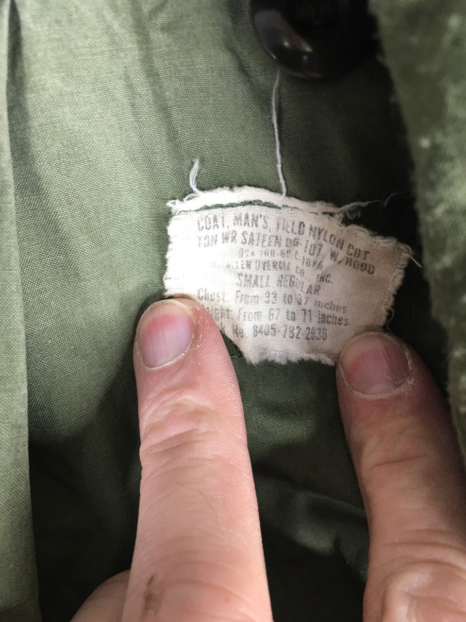 Vintage Vietnam Era M-65 Field Jacket Size: Small - Regular #4